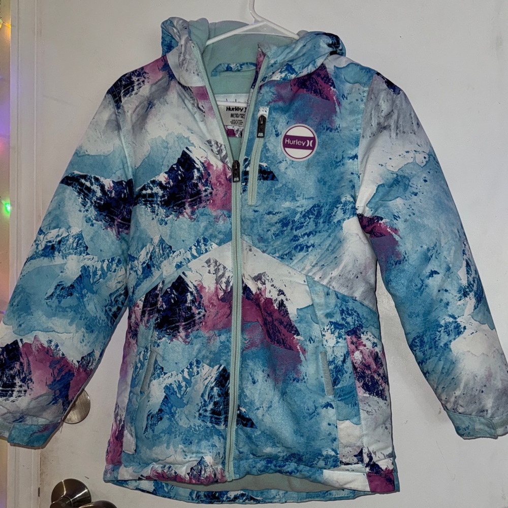 Hurley Kids' Multicolor Patterned Jacket